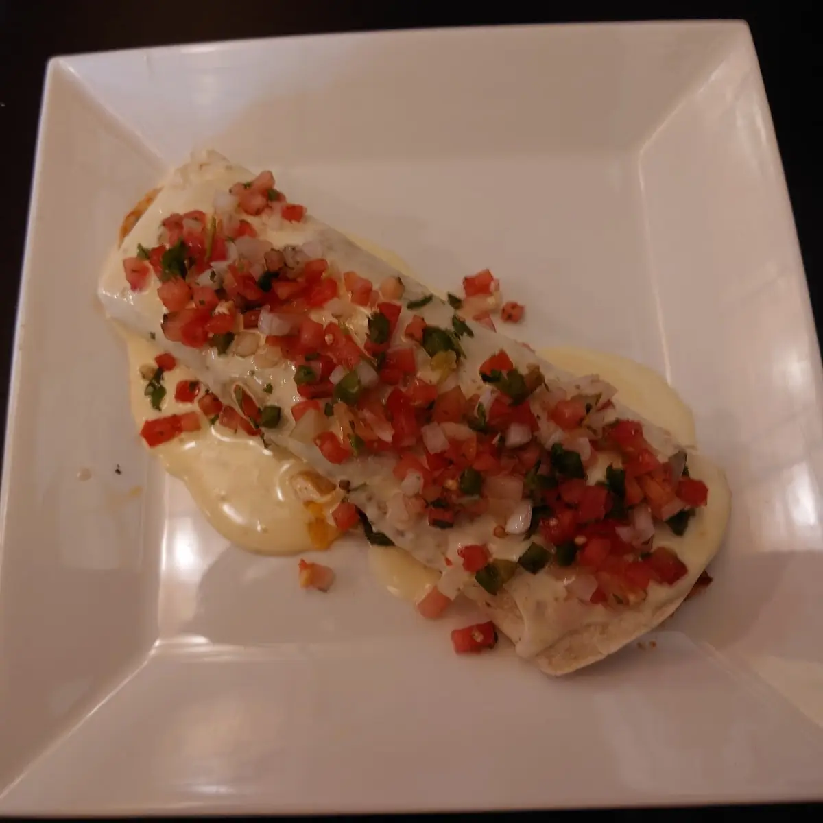 Chorizo and Chicken Burrito