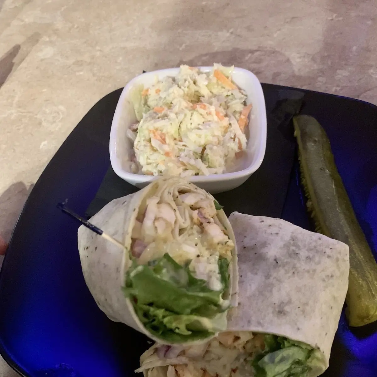 Blackened Chicken Wrap