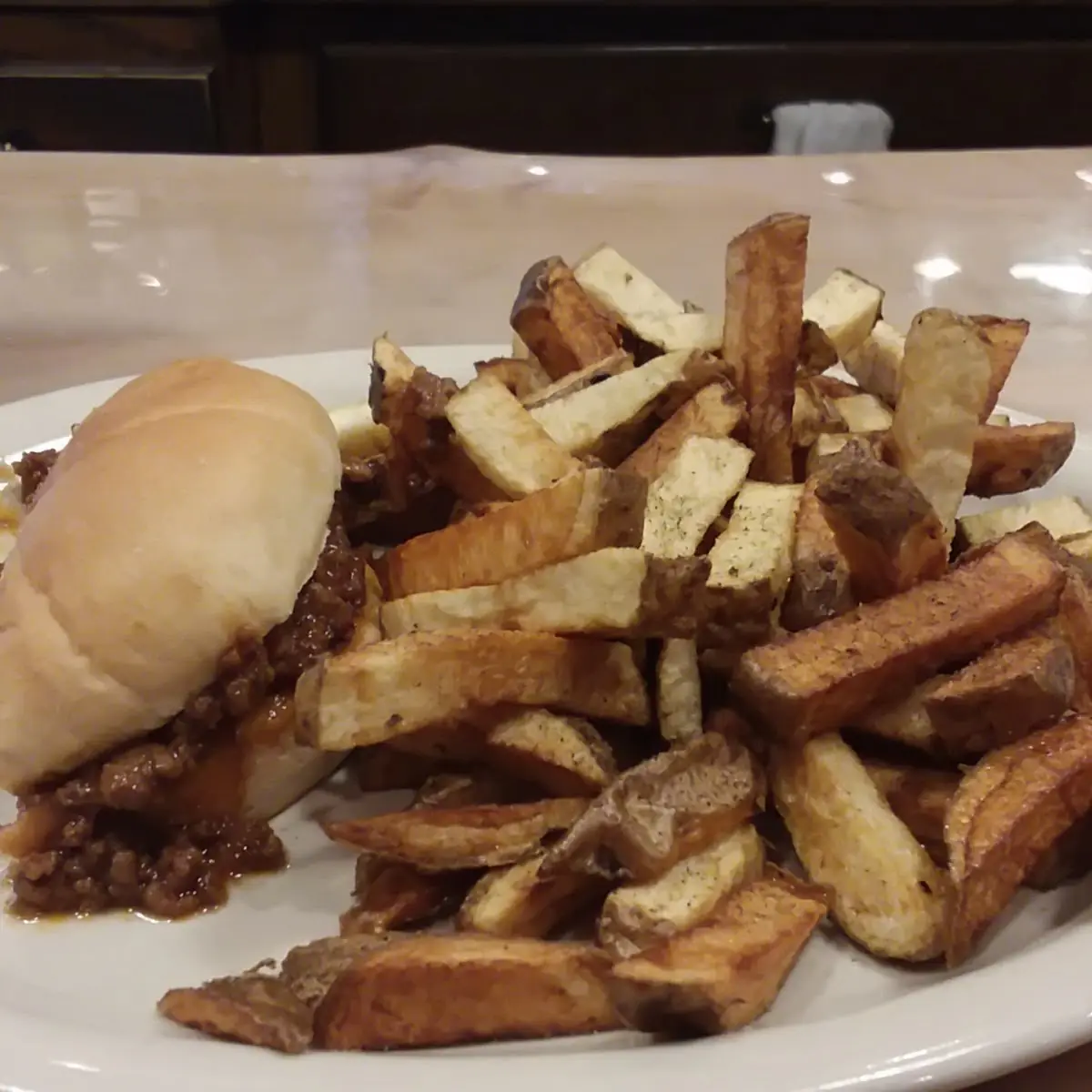BBQ and Homemade Fries