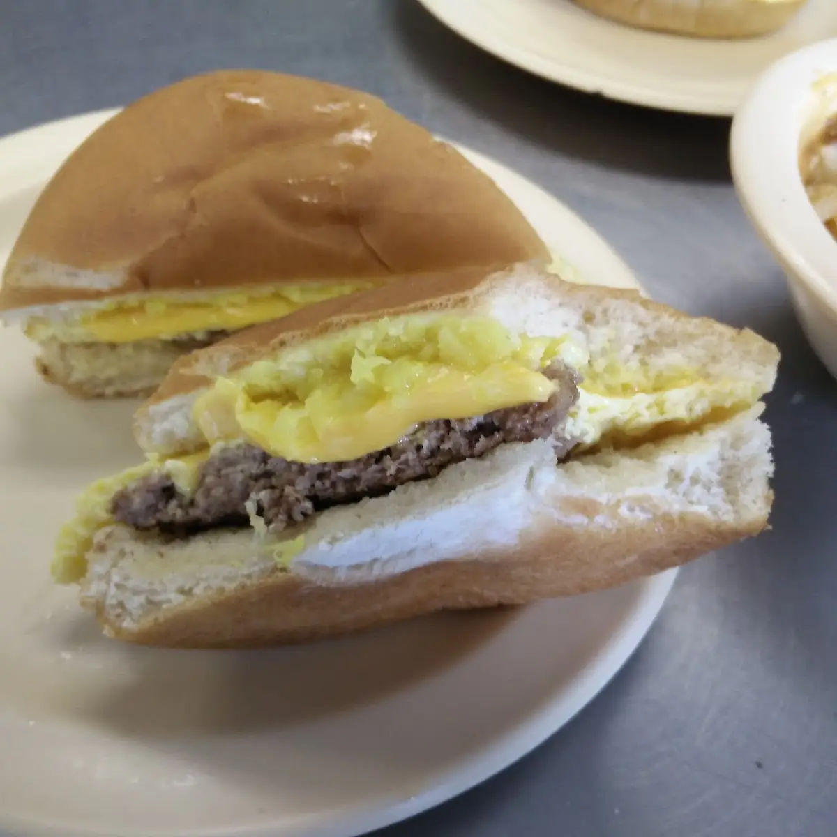 Sausage Egg and Cheese Sandwich