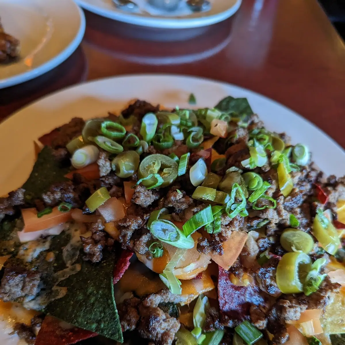 Nachos with Beef, The Restaurant at The Saltspring Inn