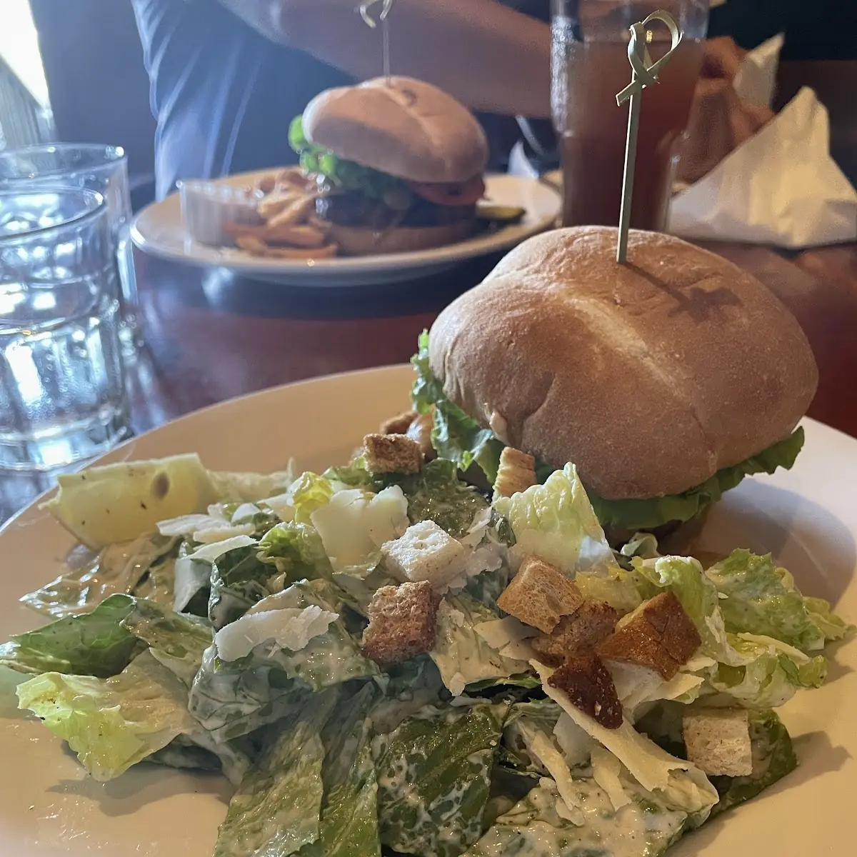The Inn's Caesar Salad, The Restaurant at The Saltspring Inn