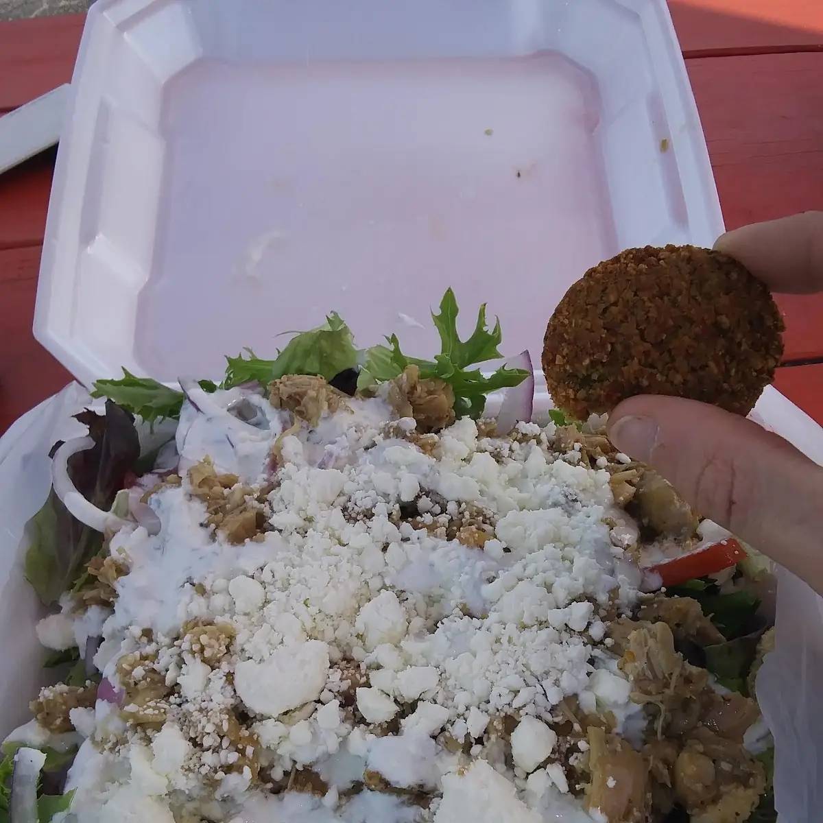 Lamb Gyro Salad