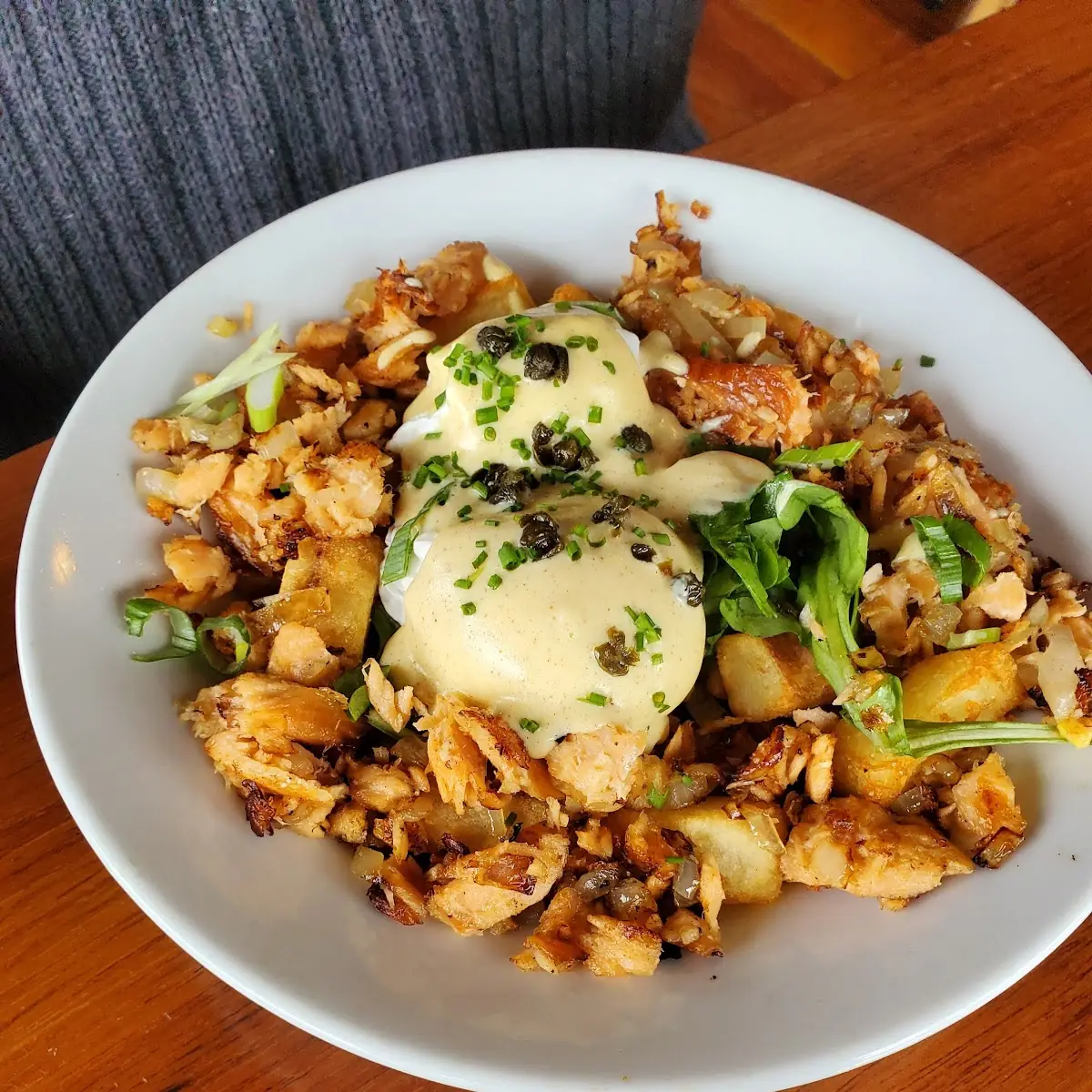 Smoked Salmon Hash