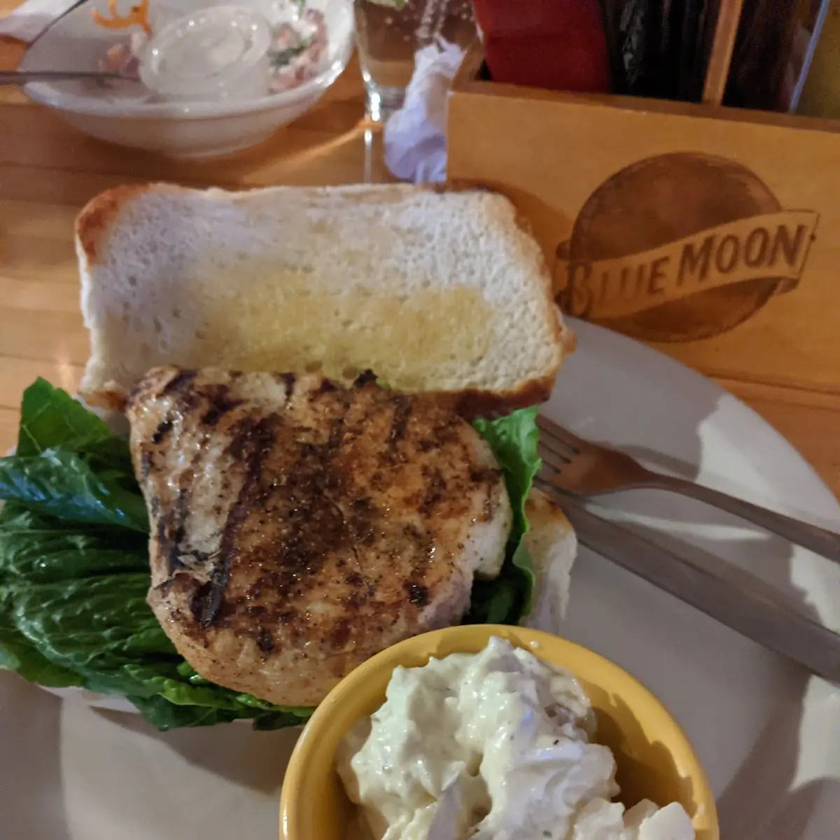 Cajun Grilled Chicken Sandwich