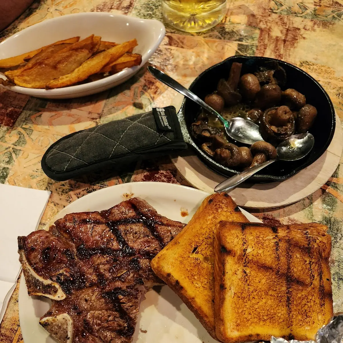 Tbone Steak Dinner with Baked Potato