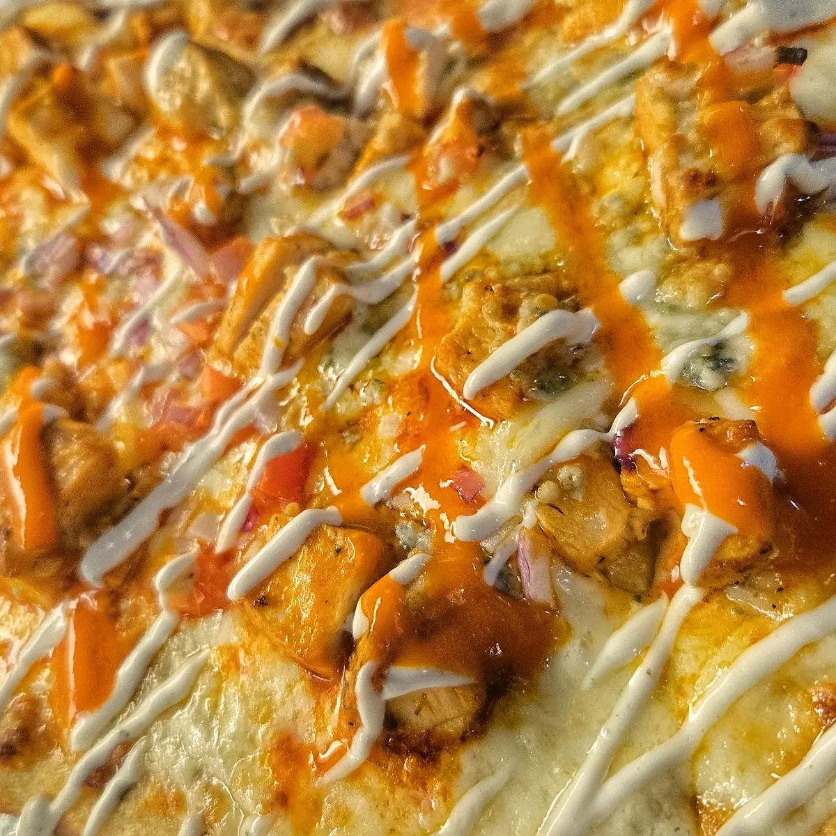 Buffalo Chicken Flatbread