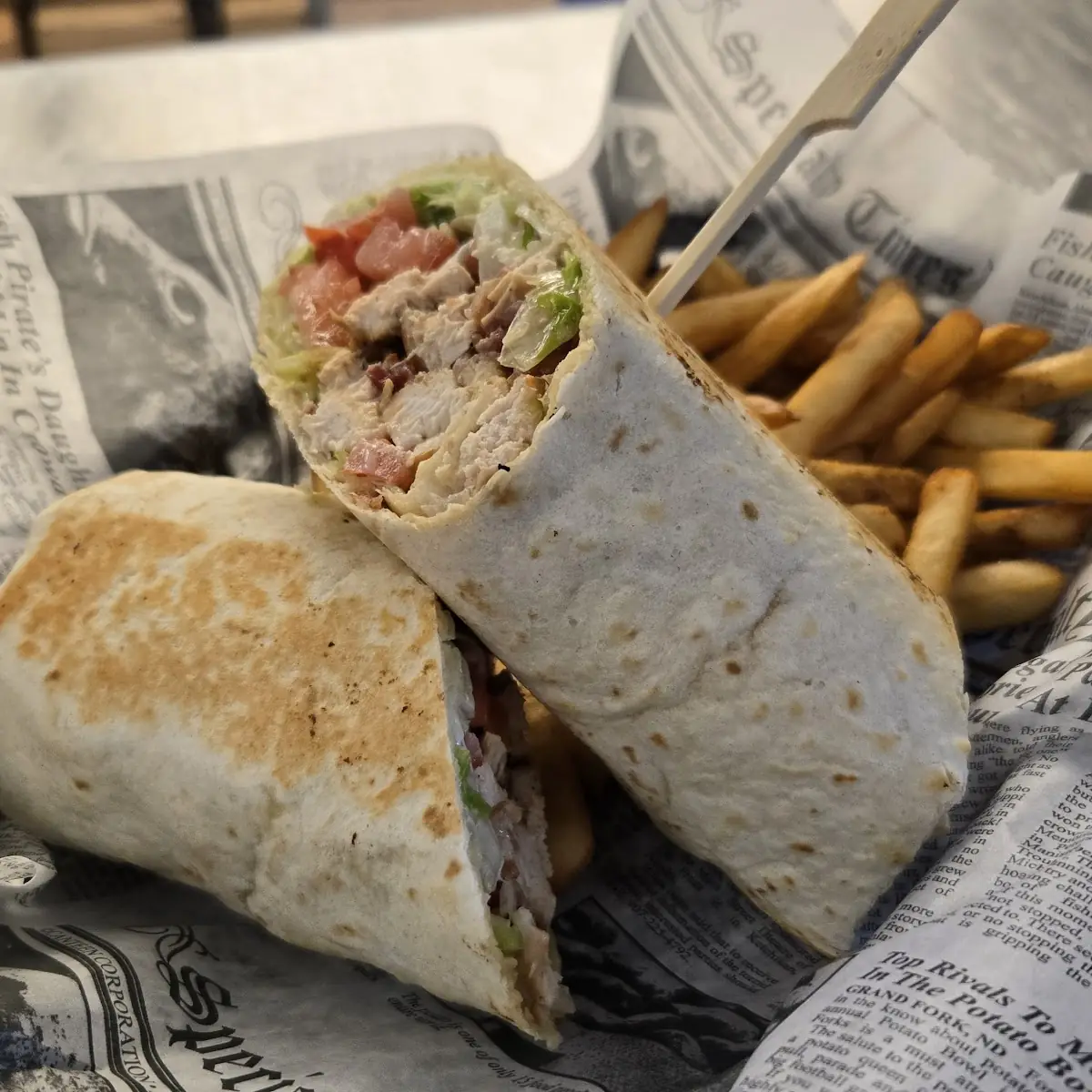 Steak and Cheese Wrap
