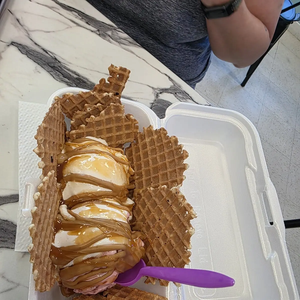 The Biscoff Waffle