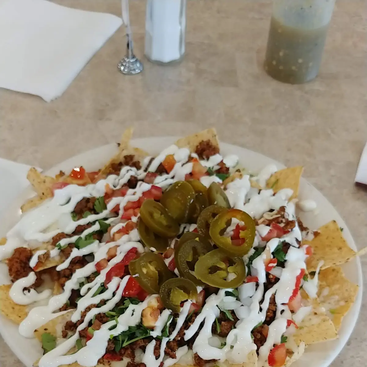 Steak Nachos Supreme