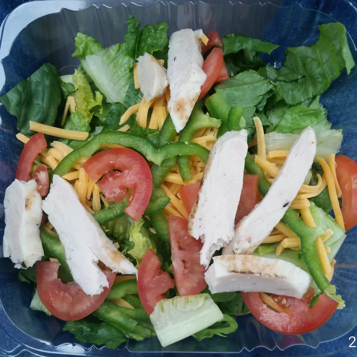 Chicken Salsa Salad