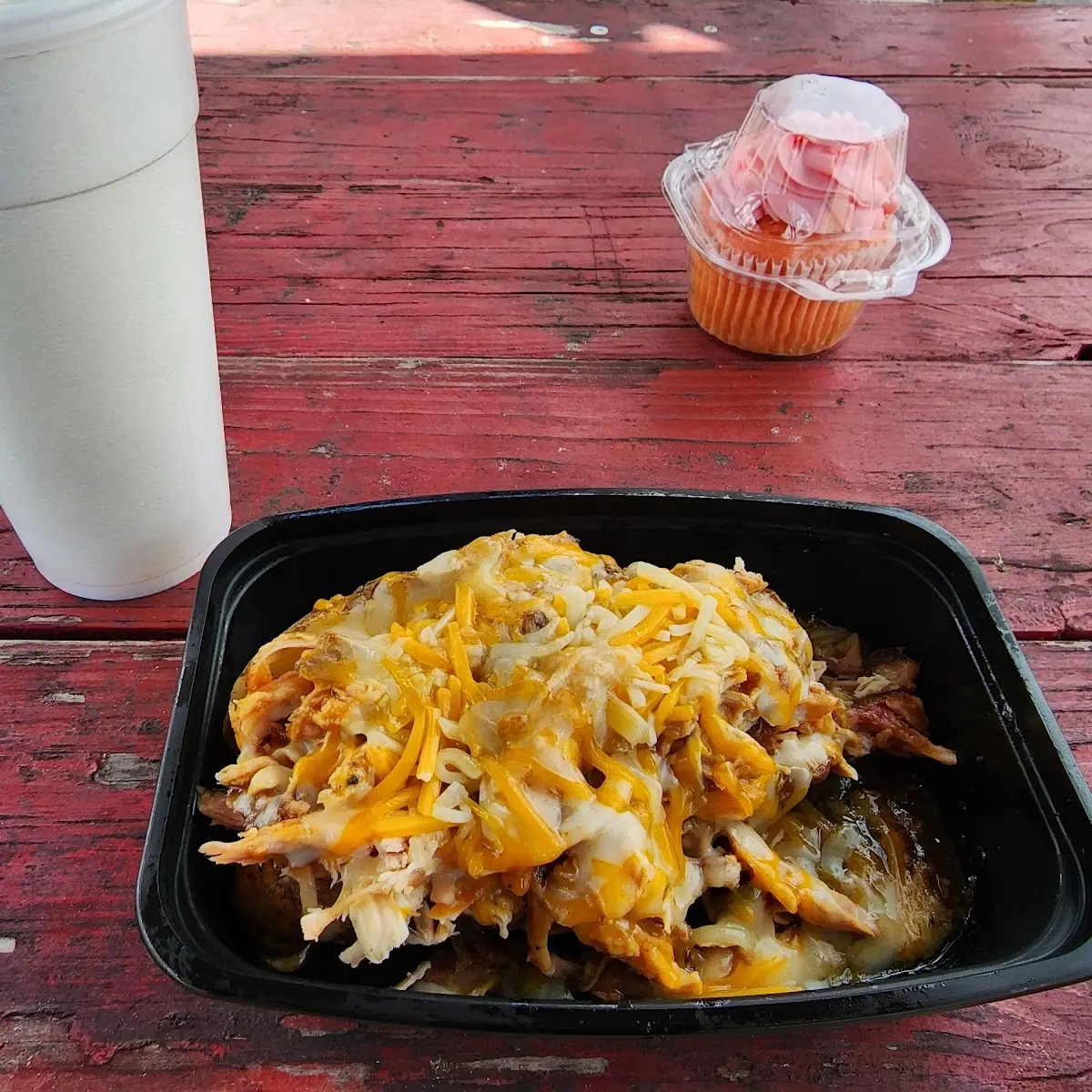 Loaded Baked Potato with Chicken
