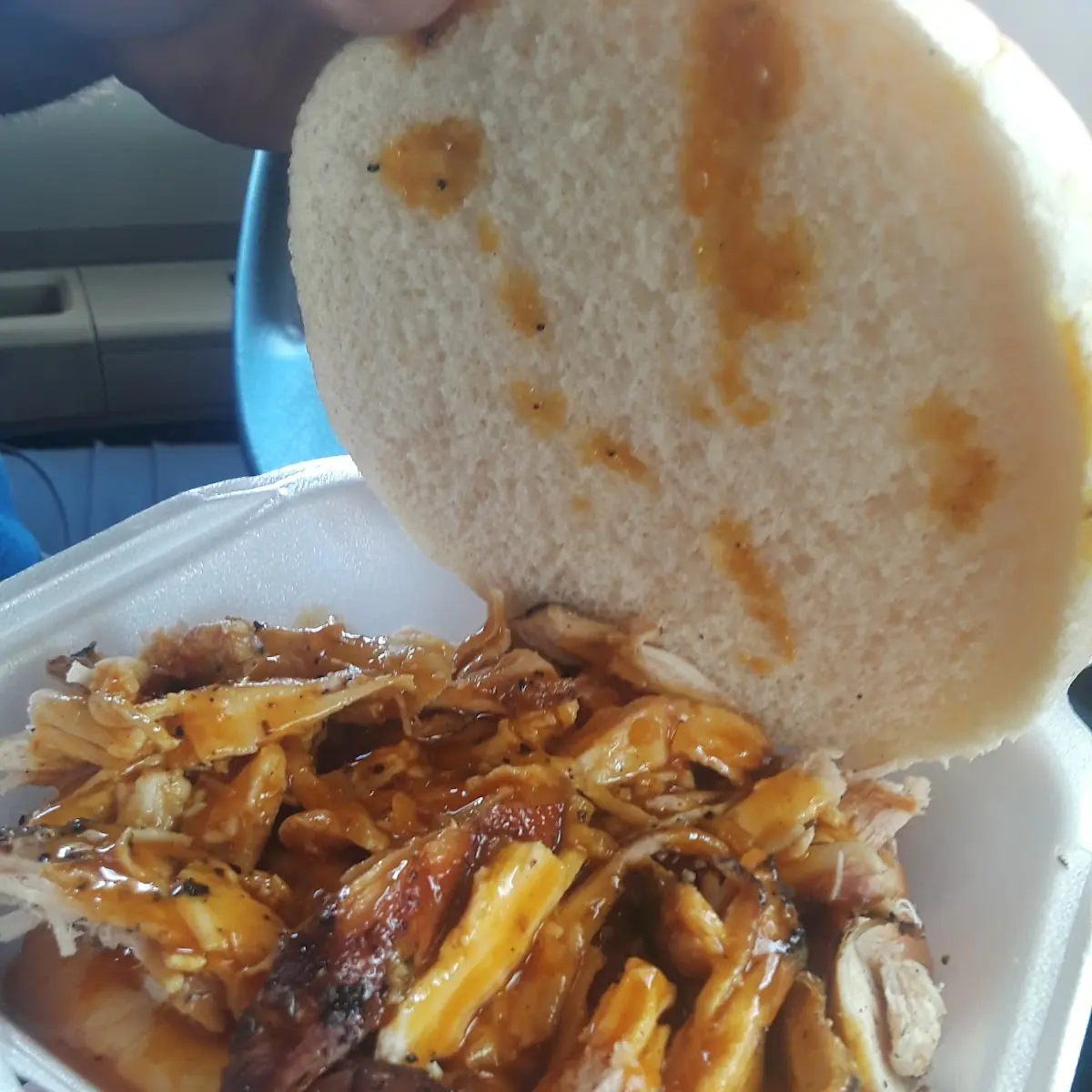 Pulled Chicken Sandwich