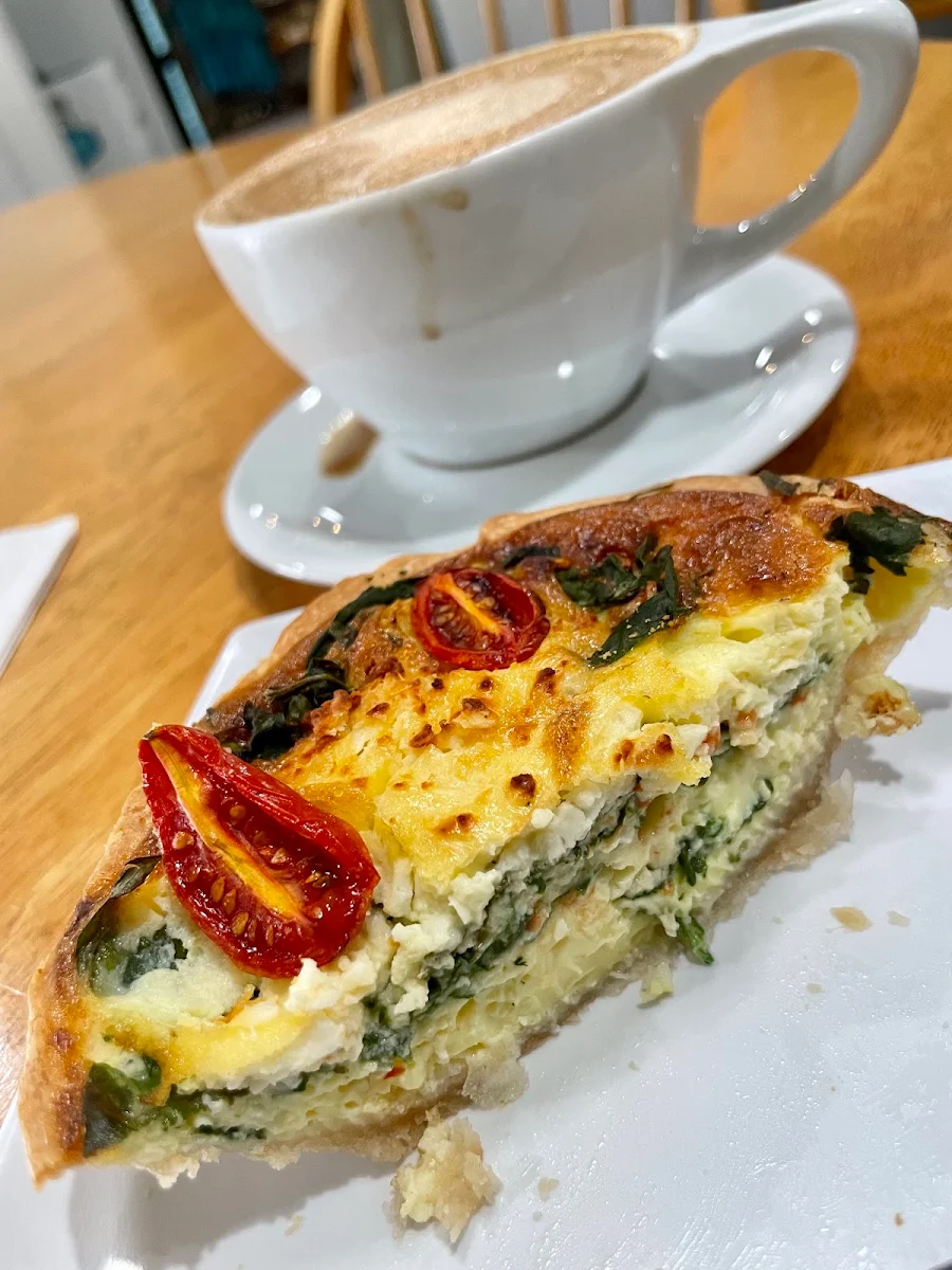 Spinach Feta Quiche