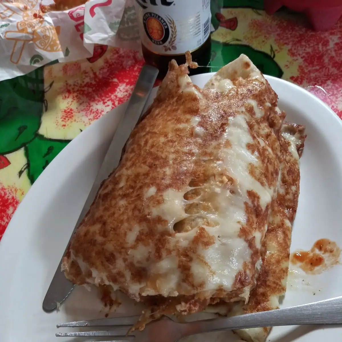 Grilled Cheese Burrito