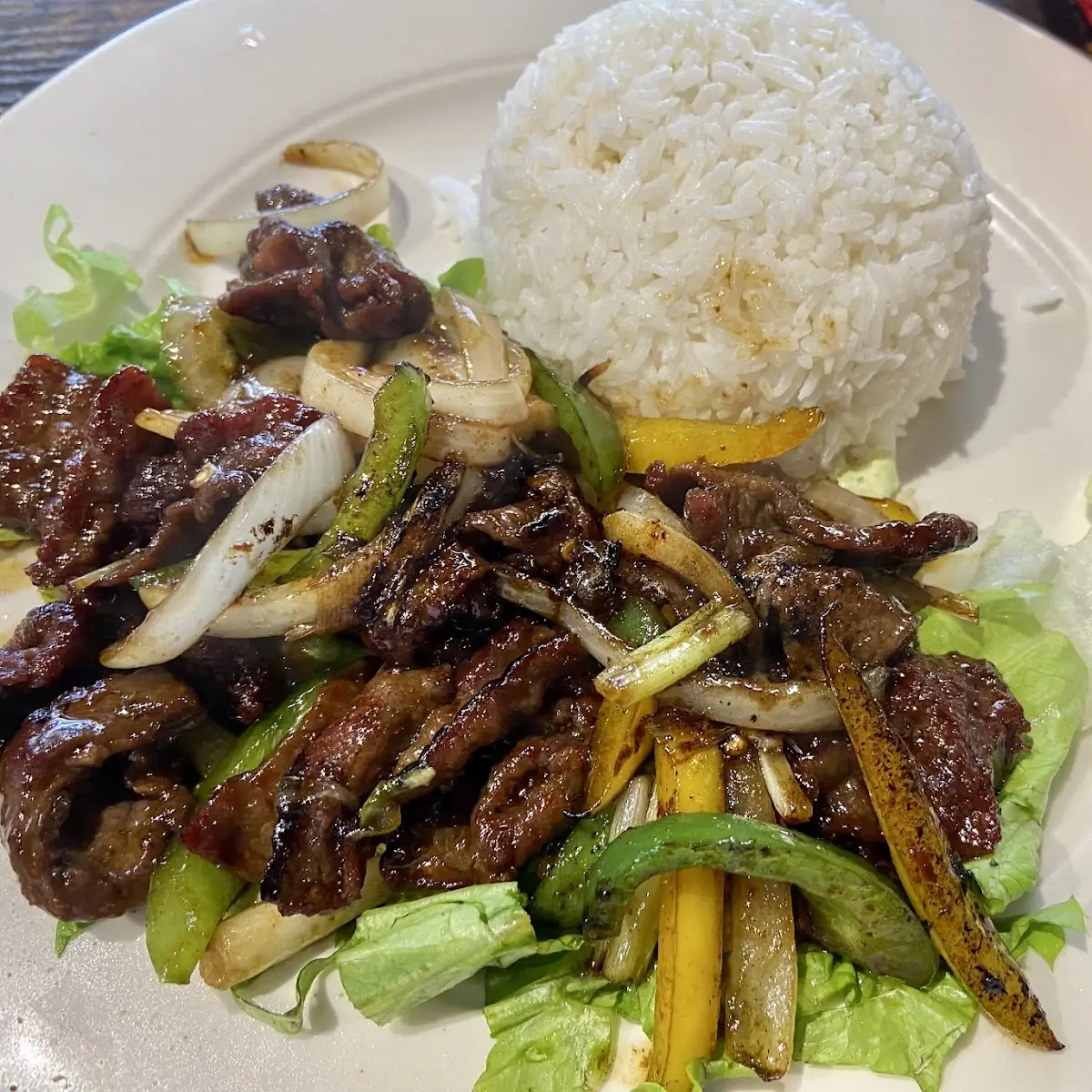 Mongolian Beef Rice