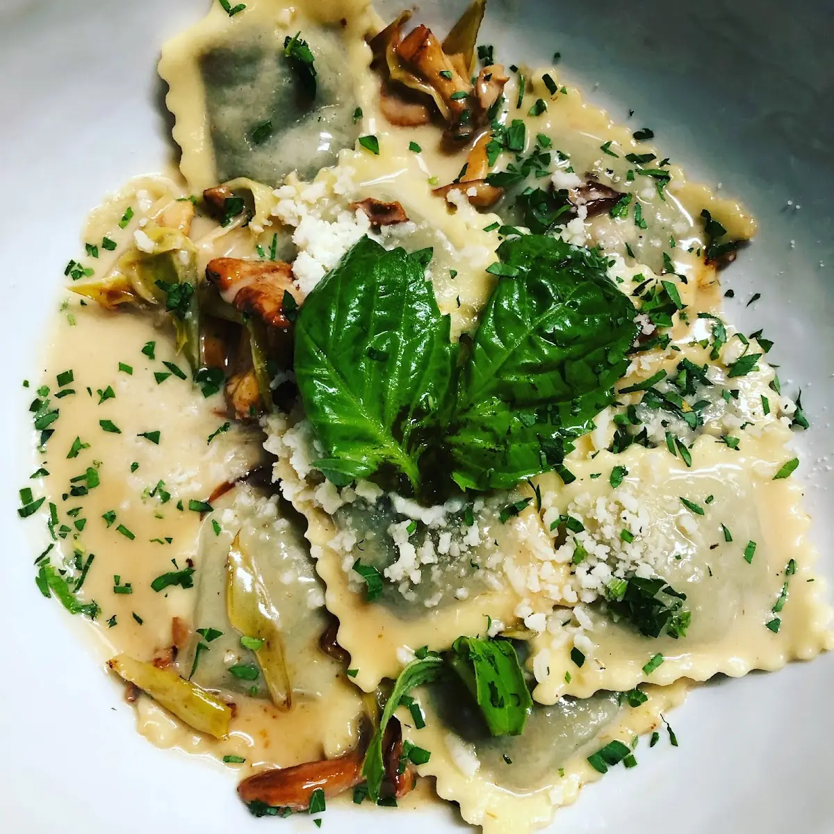 Wild Mushroom Ravioli