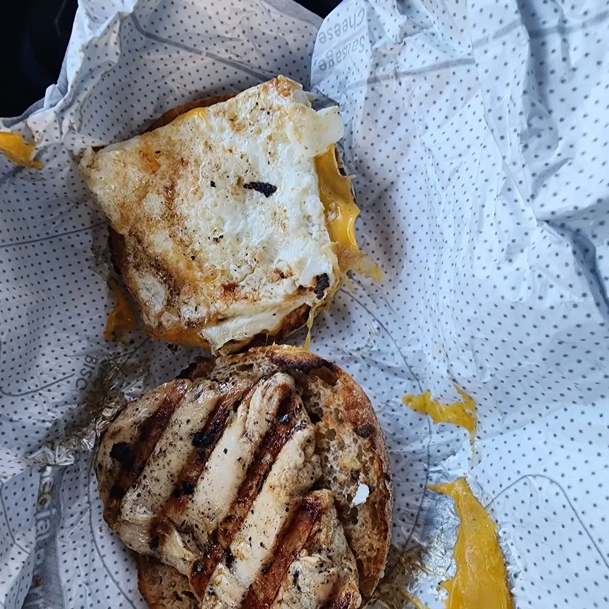Egg White Breakfast Sandwich