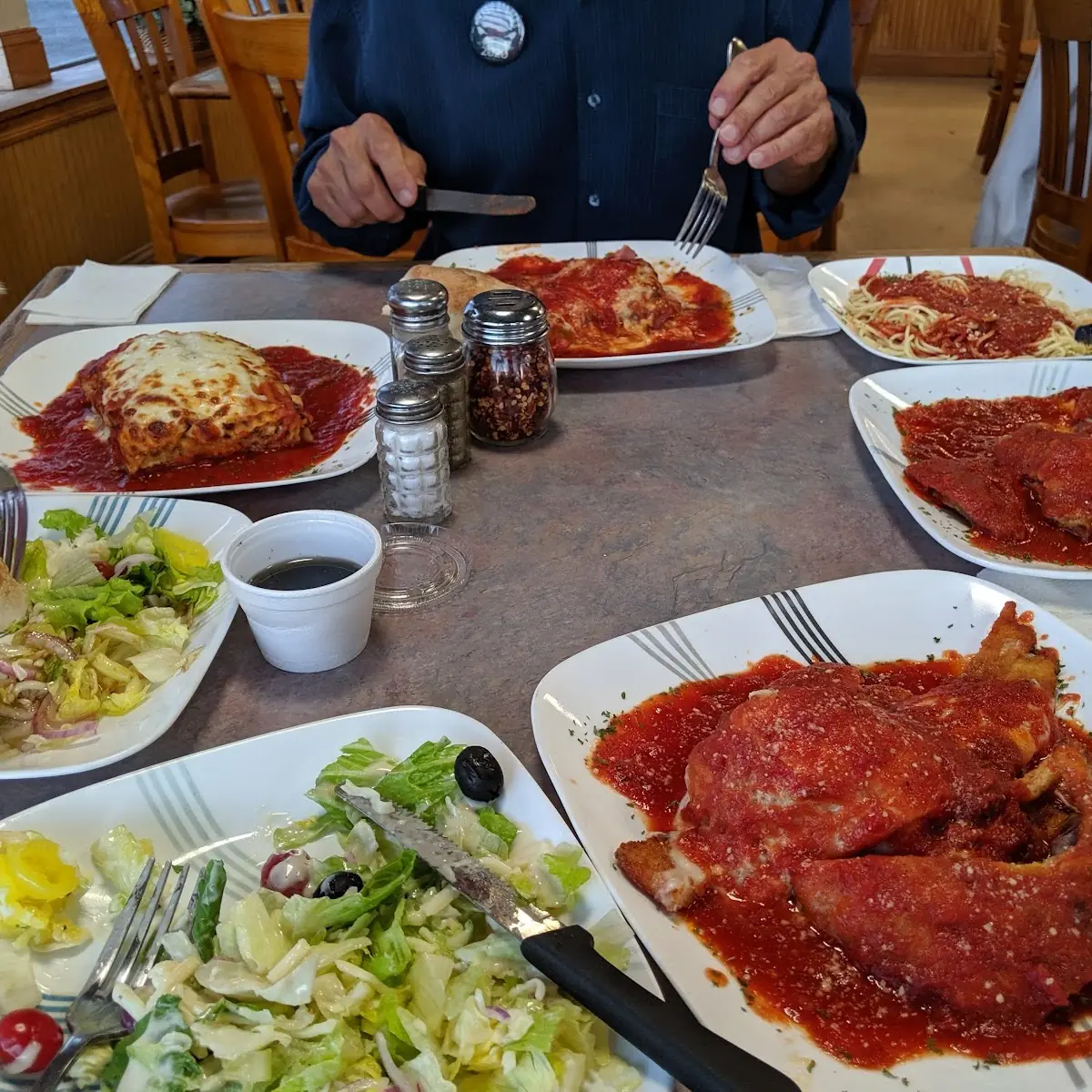 Veal Parmigiana Platter