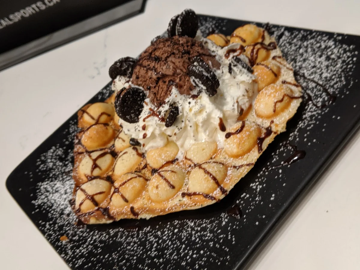 Plain Egg Waffle, Twilight Cafe & Bar (Scarborough)