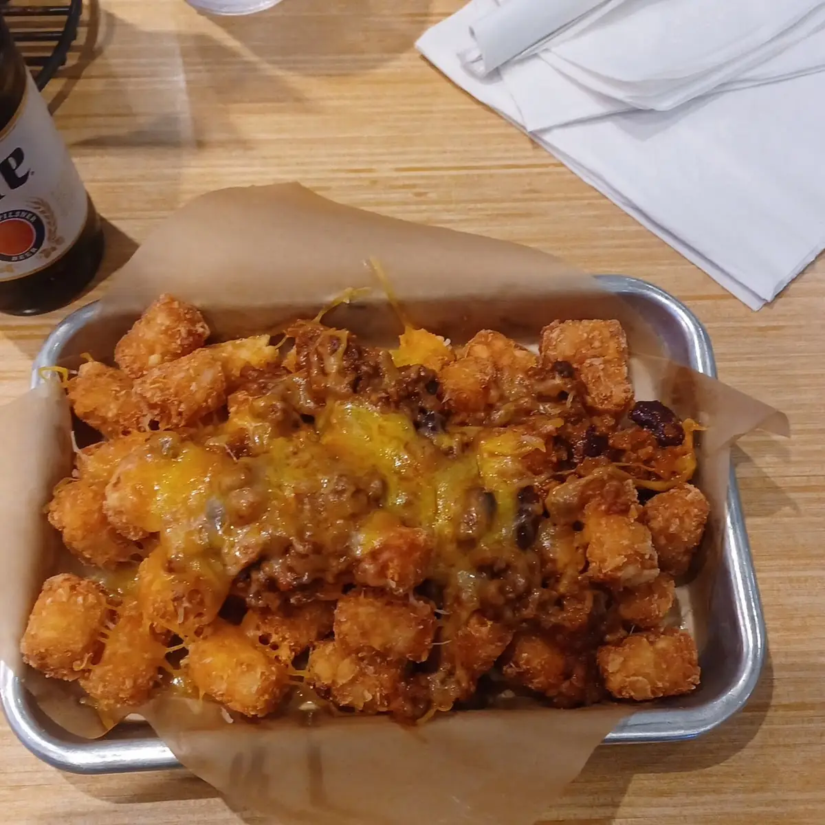 Chili Cheese Tater Tots