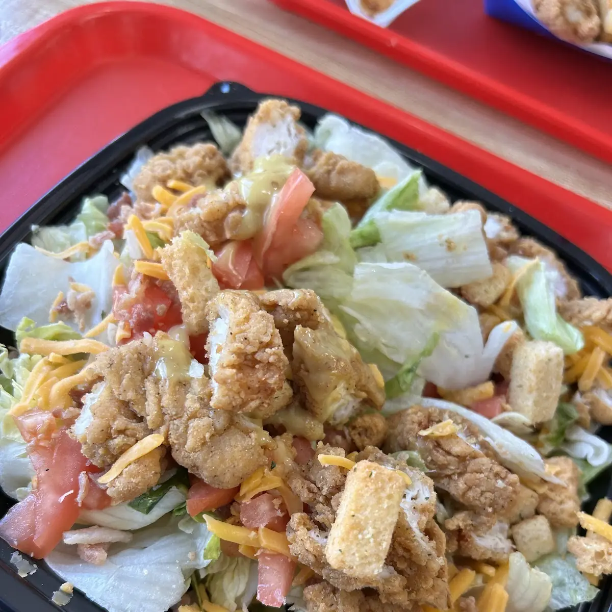Crispy Chicken Salad