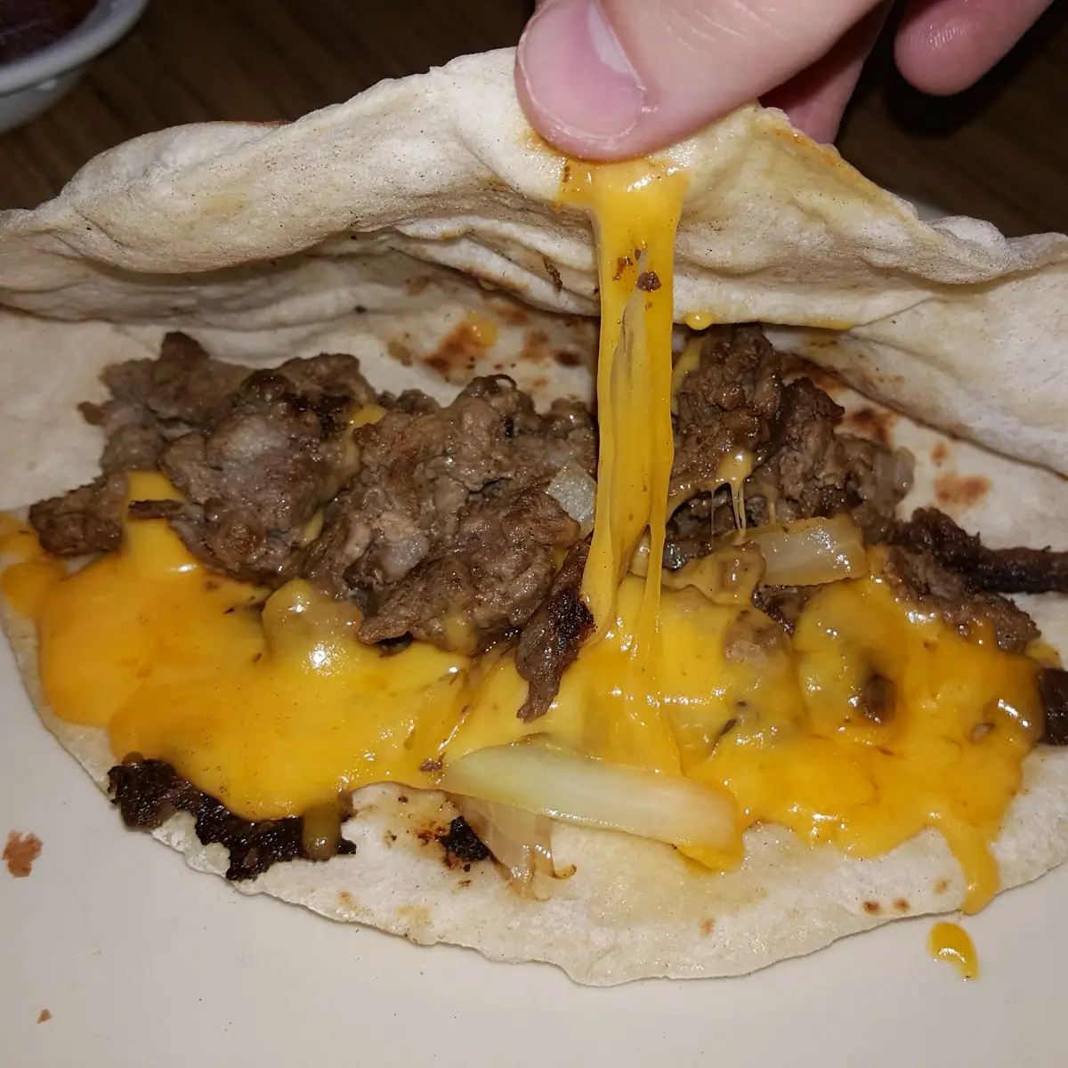 Carne Asada Taco with Cheese