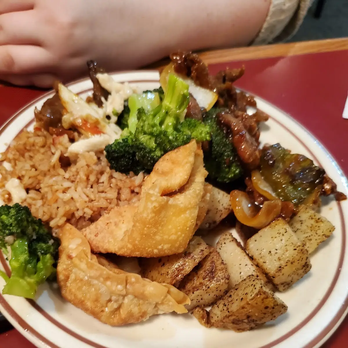 Roast Pork with Chinese Vegetable