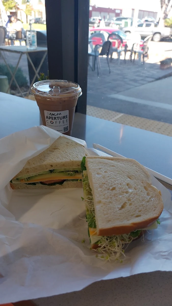 18 on Sourdough Veggie Sandwich