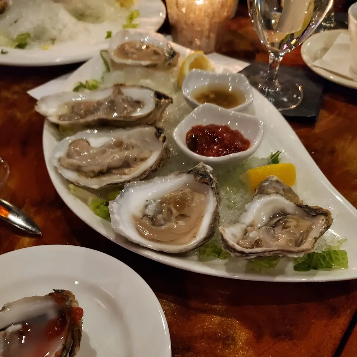 Half Dozen Oysters on a Half