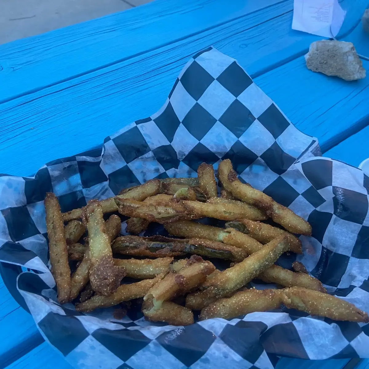 Fried Pickle Chips Late Night
