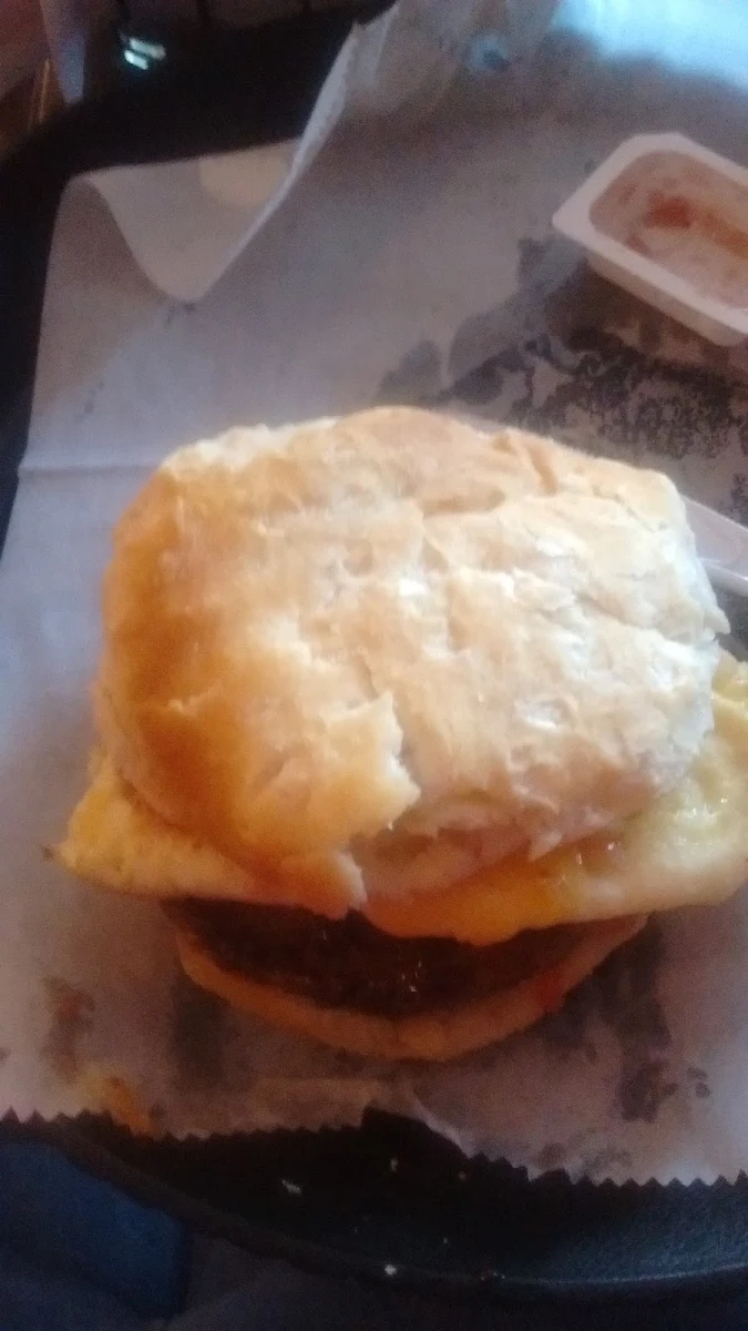 Sausage Egg and Cheese Sandwich