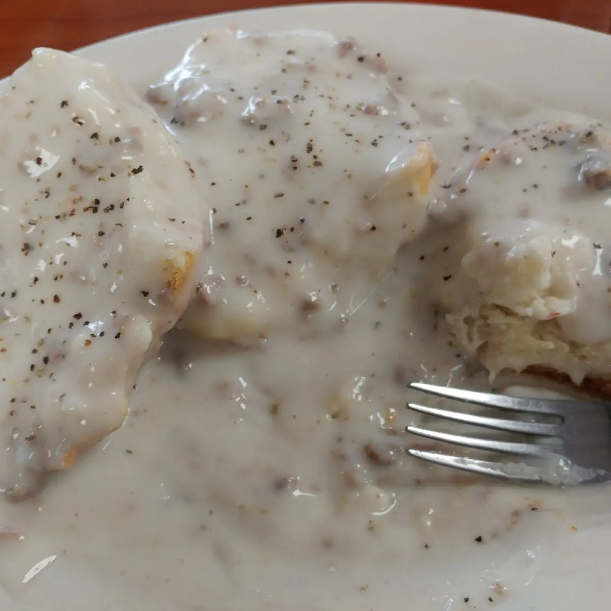 Biscuits and Sausage Gravy