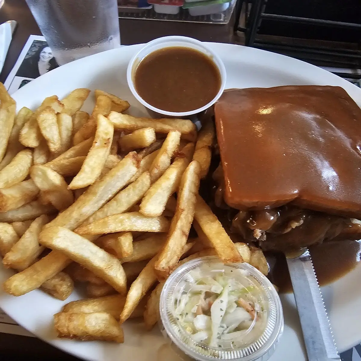 Hot Beef Sandwich