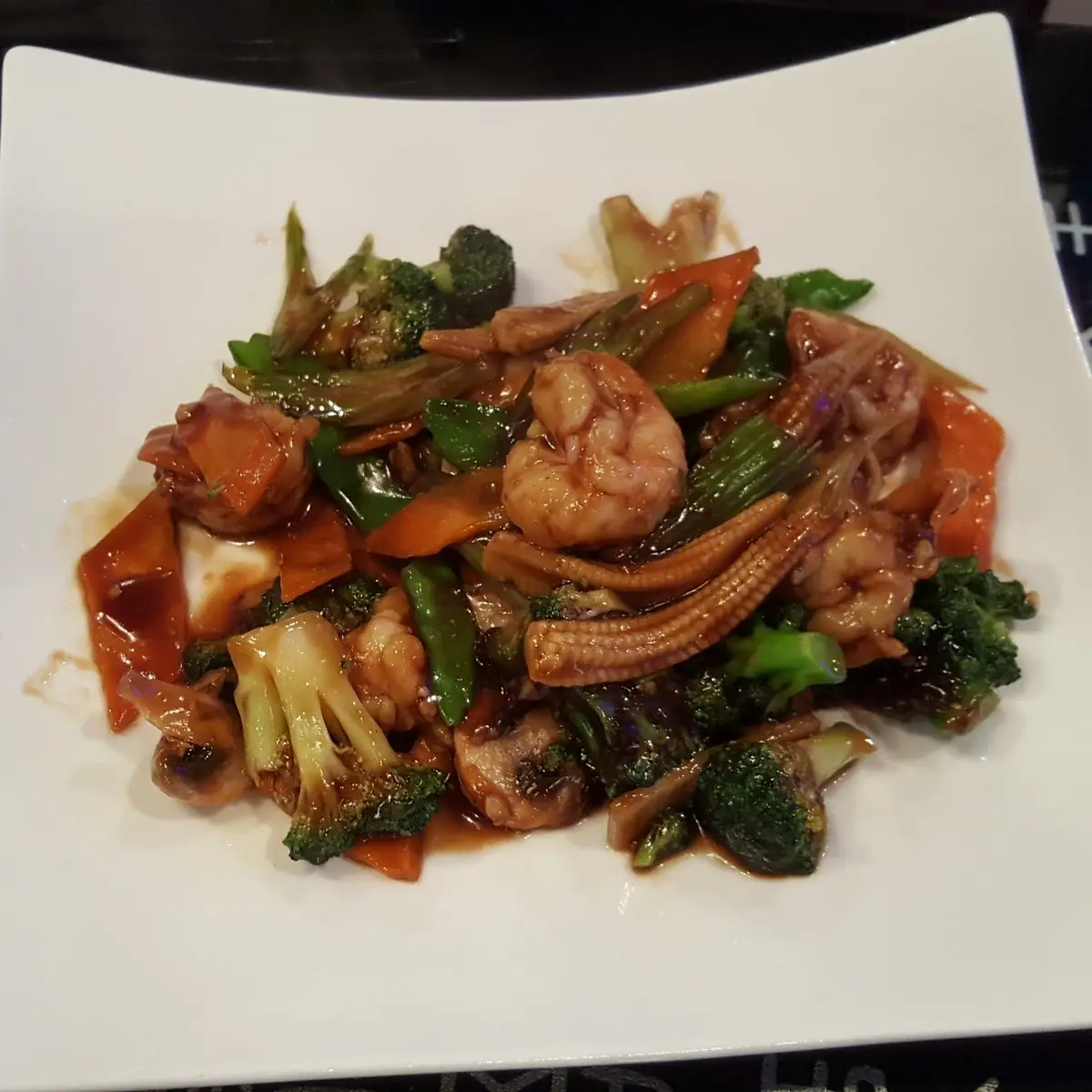Shrimp with Mix Vegetables