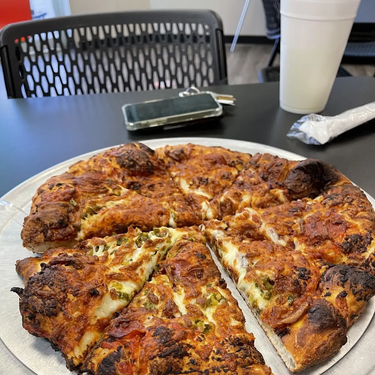 Bacon Cheese Burger Pizza