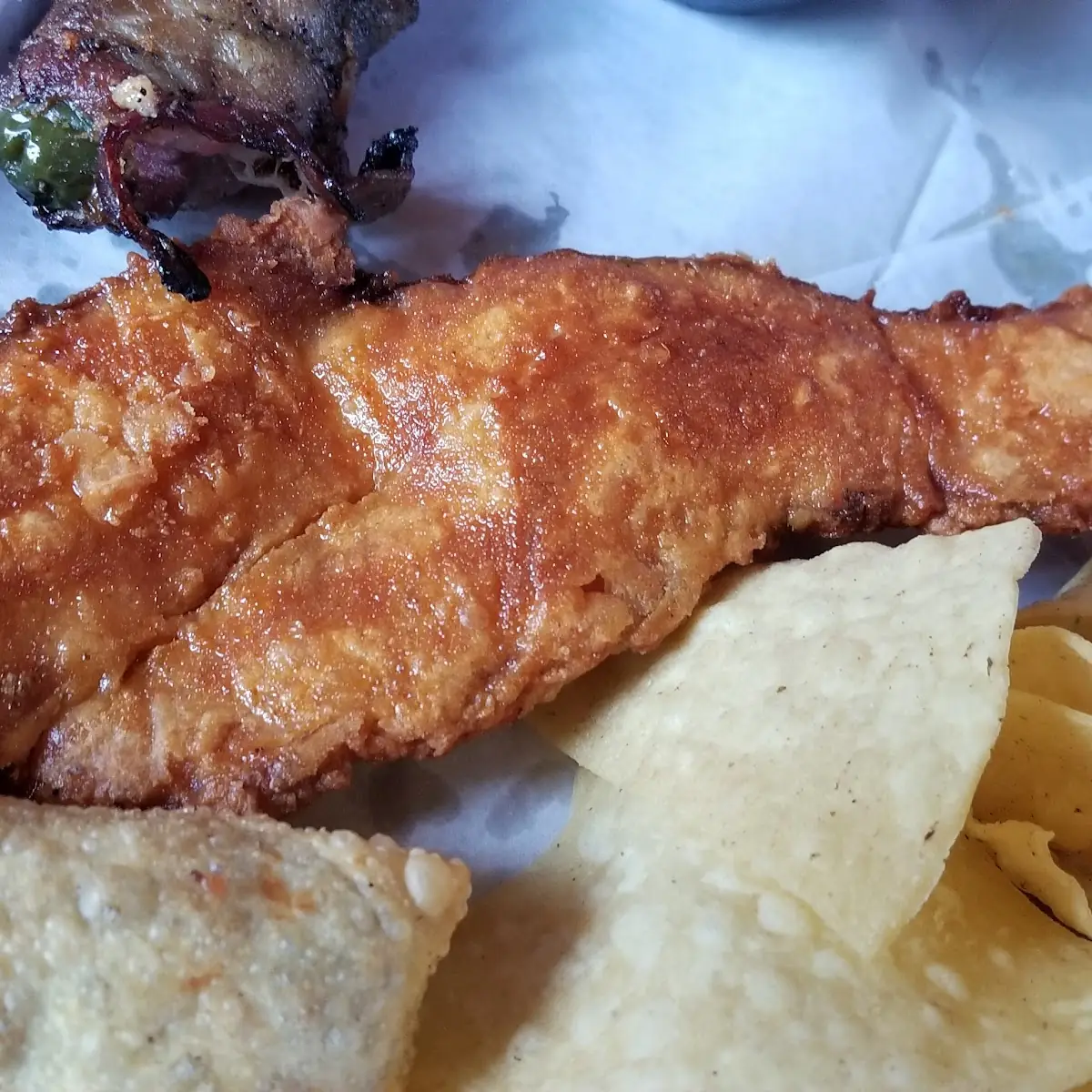Breaded Deep Fried Bacon