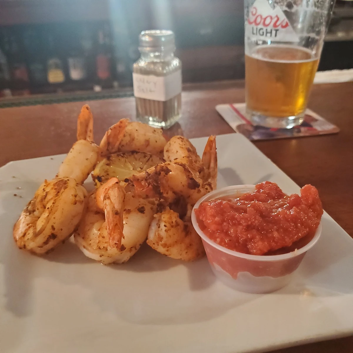 Old Bay Grilled Shrimp