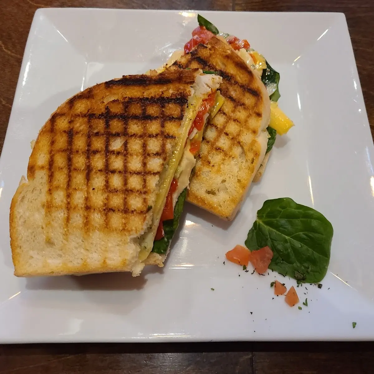 Grilled Chicken Panini