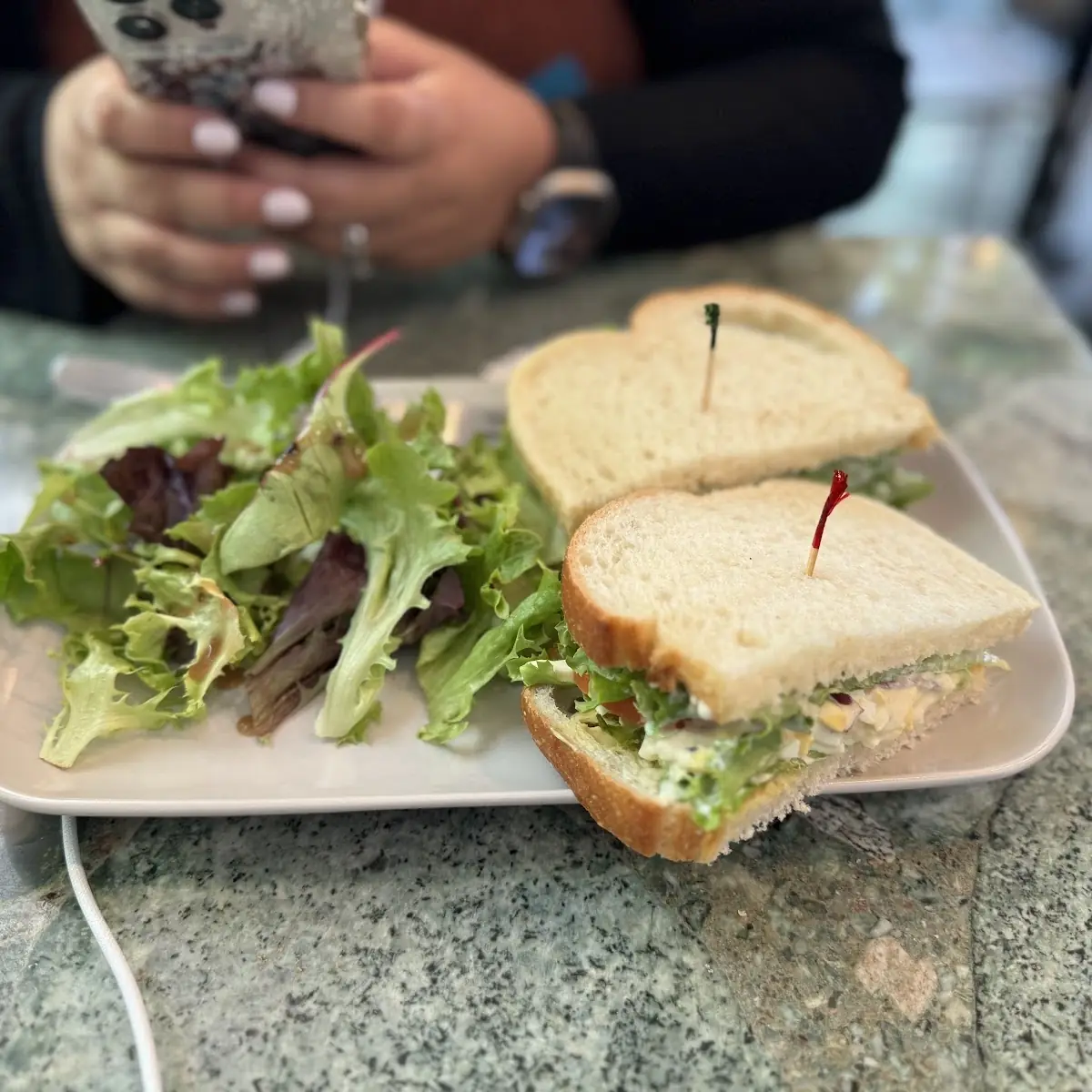 Egg Black Forest Ham Arugula Swiss