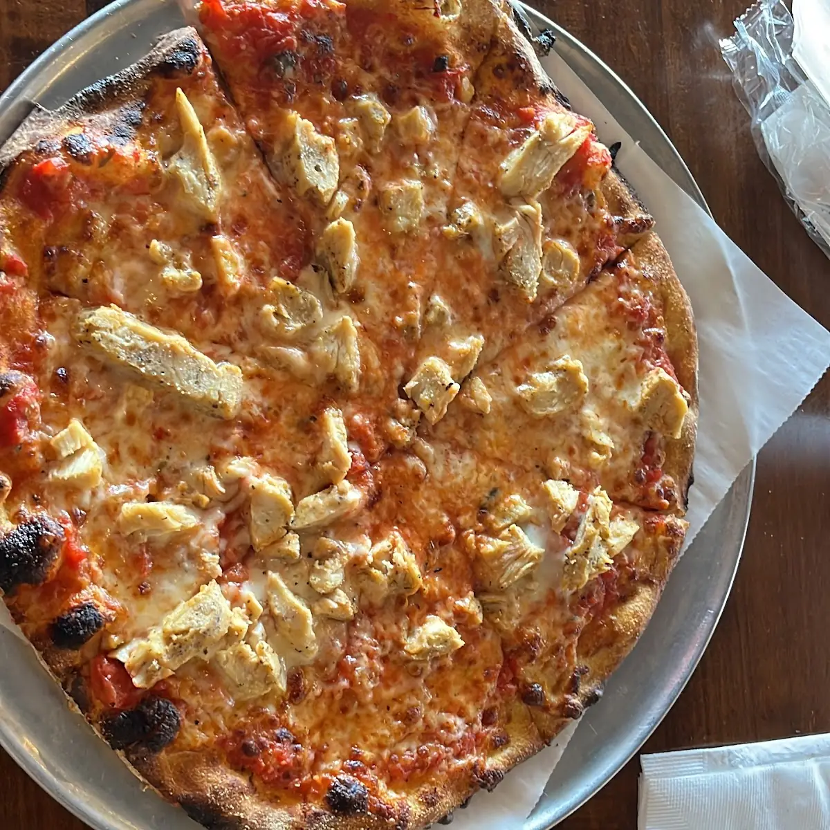 Pizza Margherita with Chicken