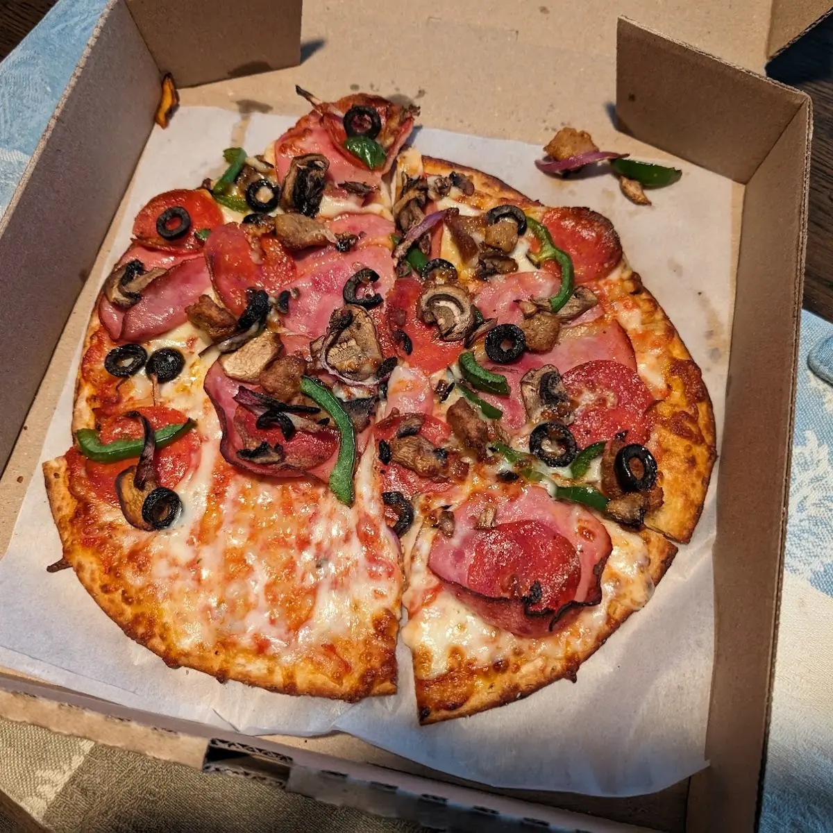 Garlic Thin Crust