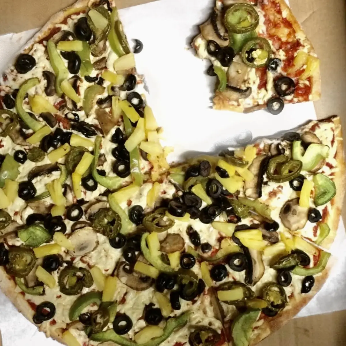 Jim's Veggie Pizza