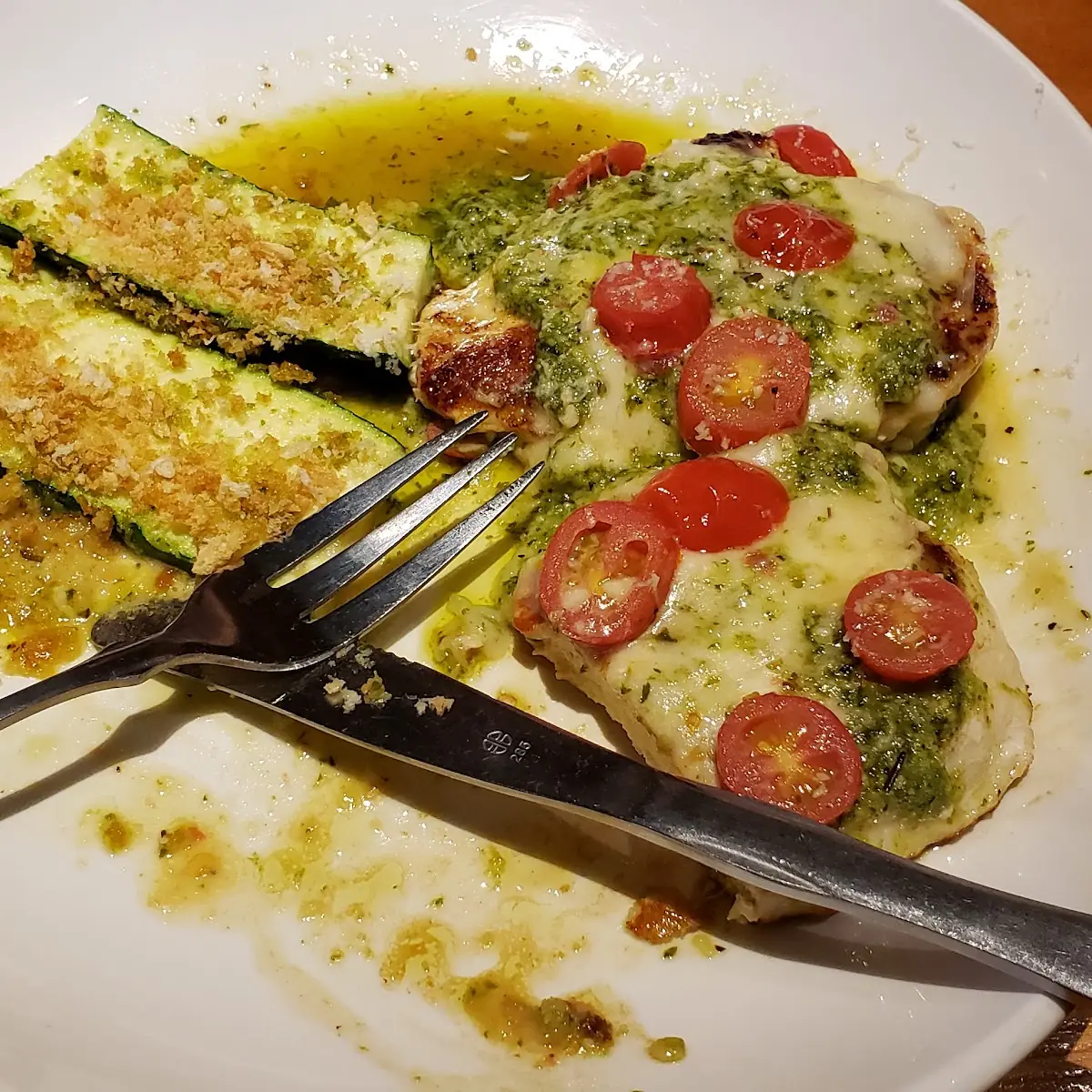 Grilled Chicken Margherita