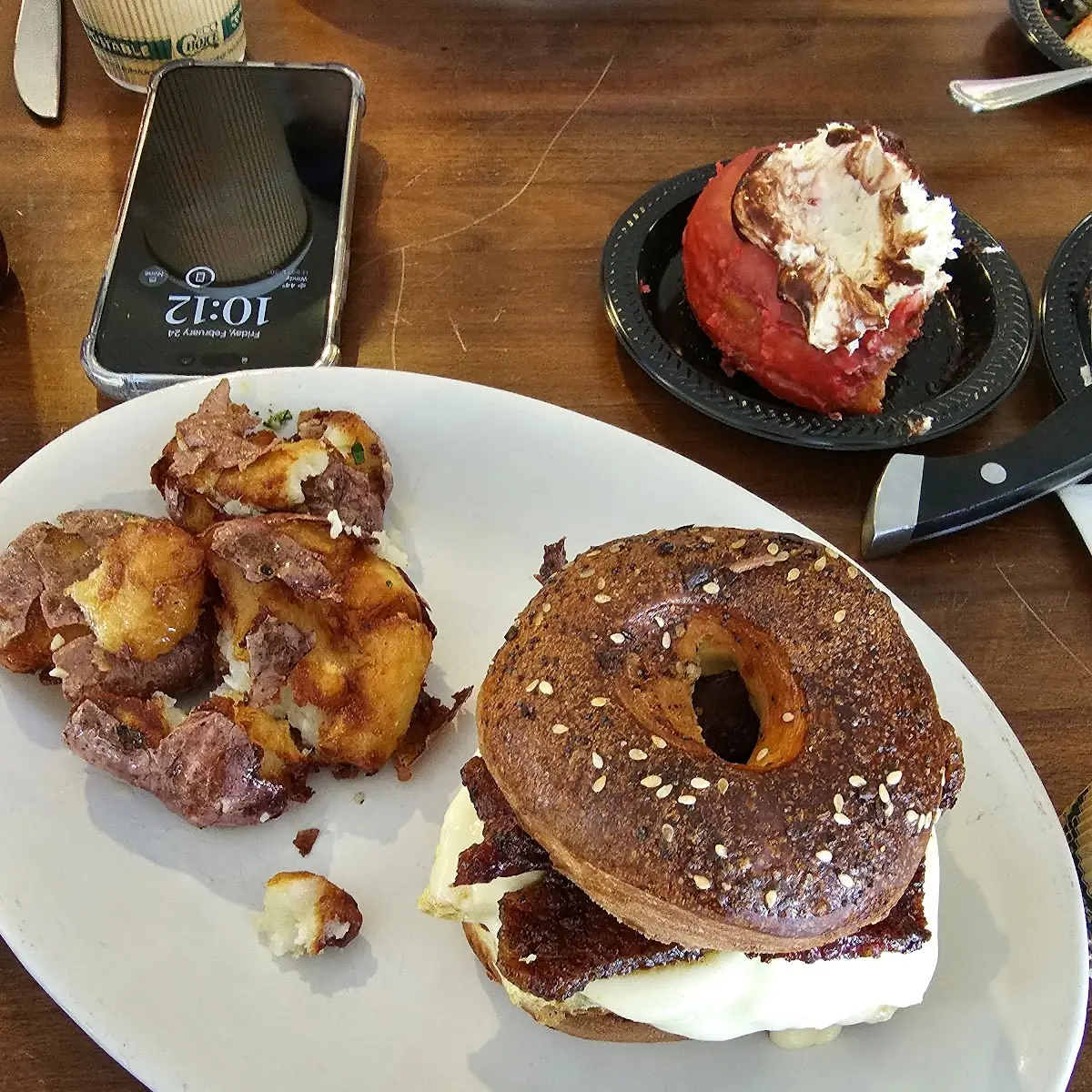 Candied Bacon Egg and Cheese