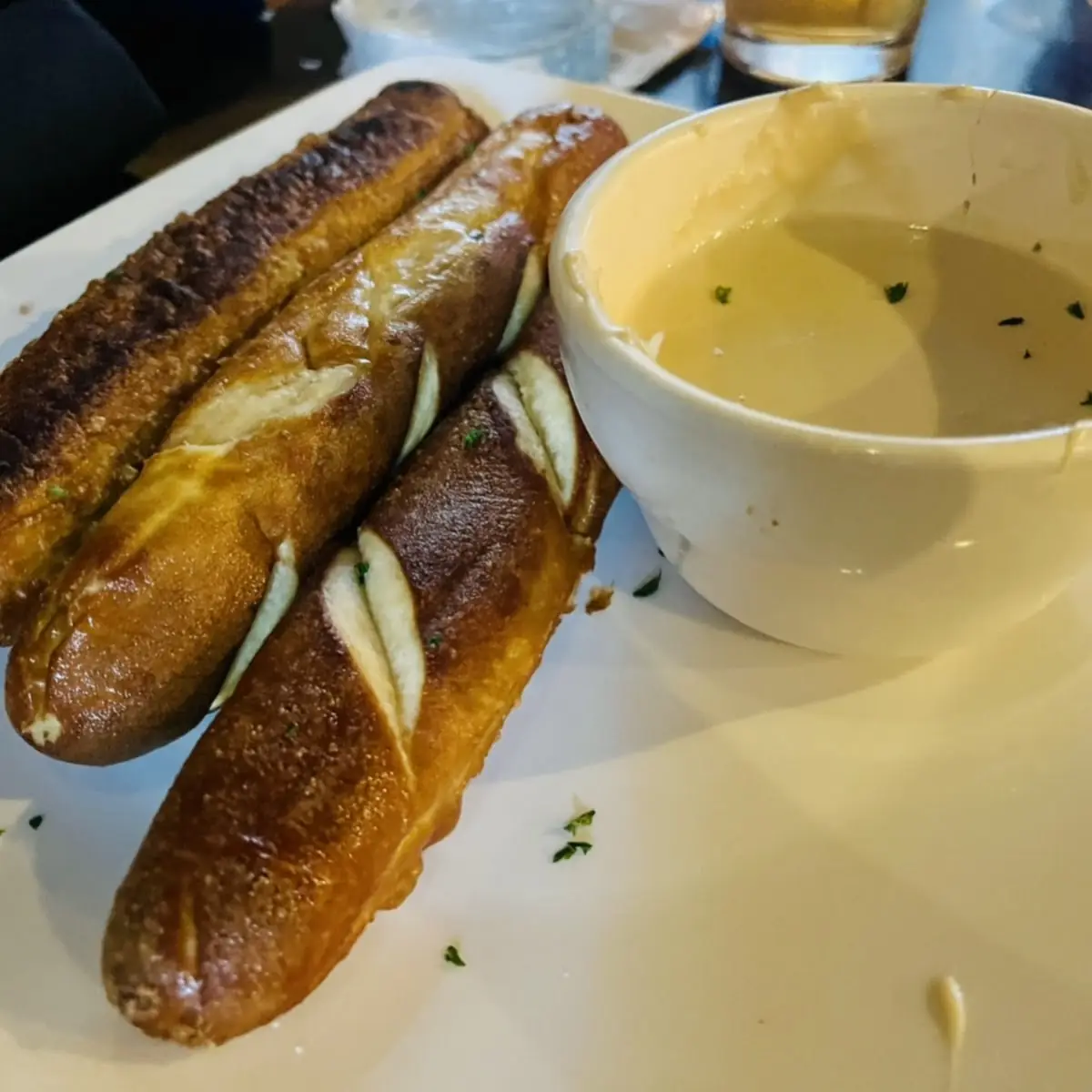 Guinness Beer Cheese & Pretzel Bread