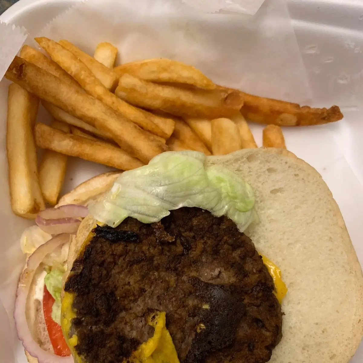 Cheeseburger Meal