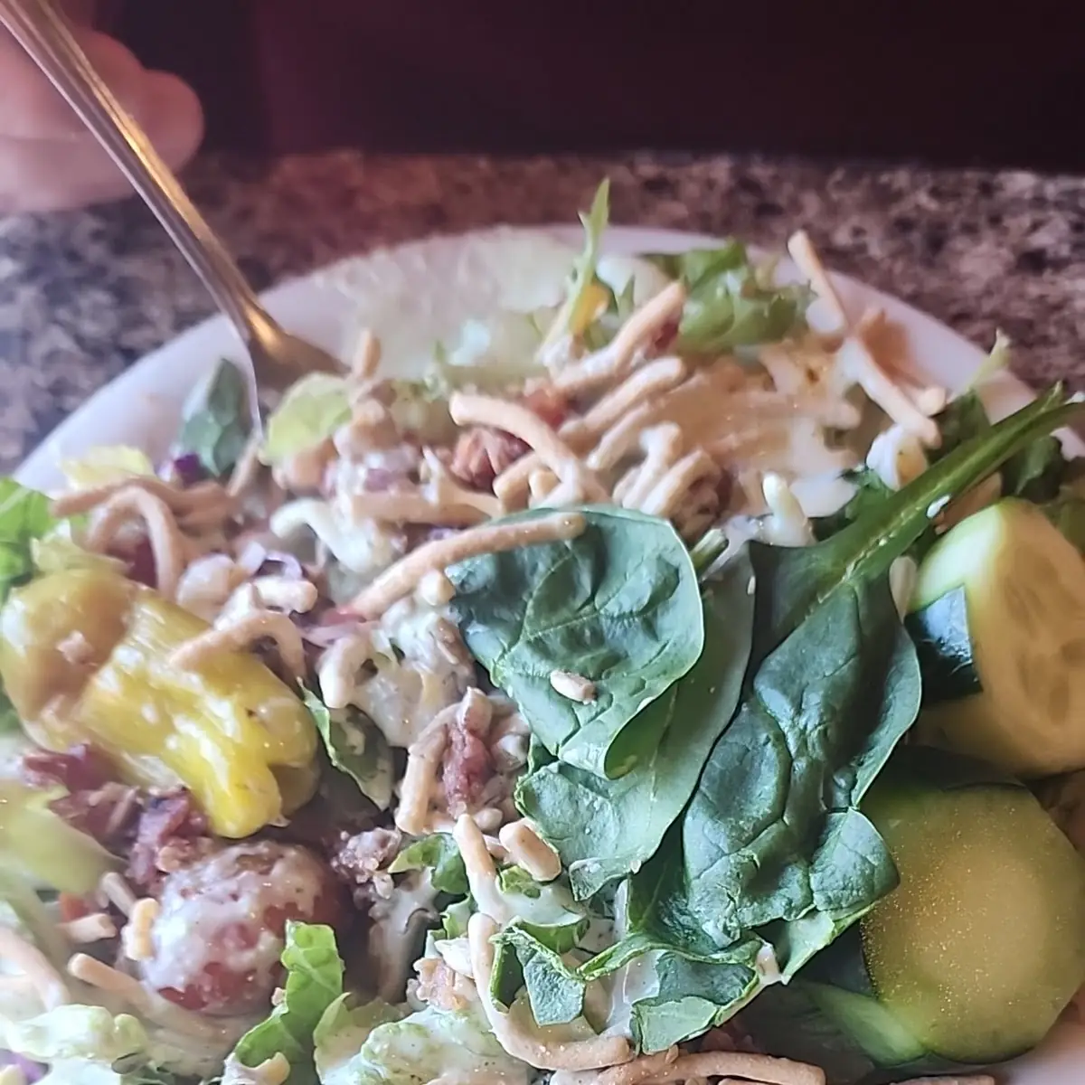 Salad from the Salad Bar