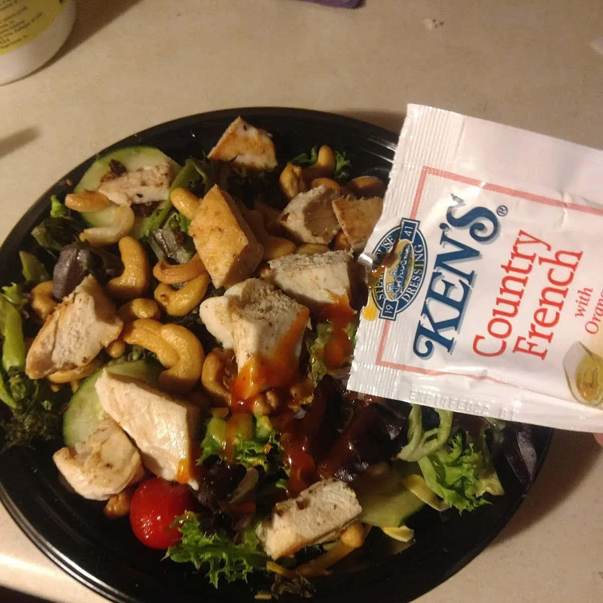 Cashew Chicken Salad Salad