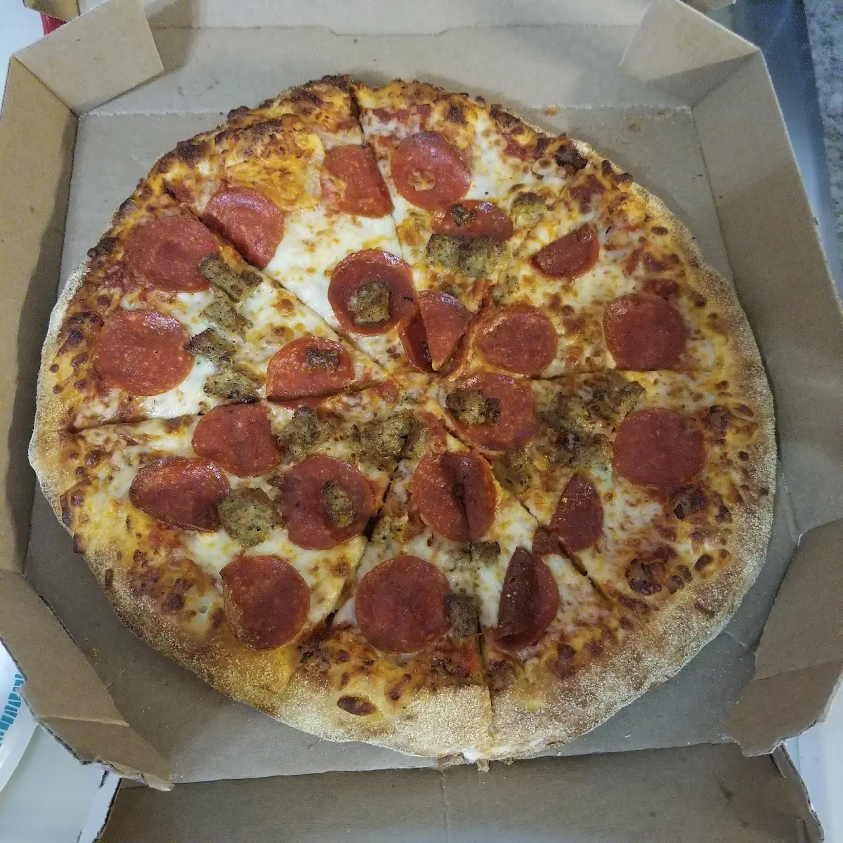Pepperoni Thin Crust Pizza